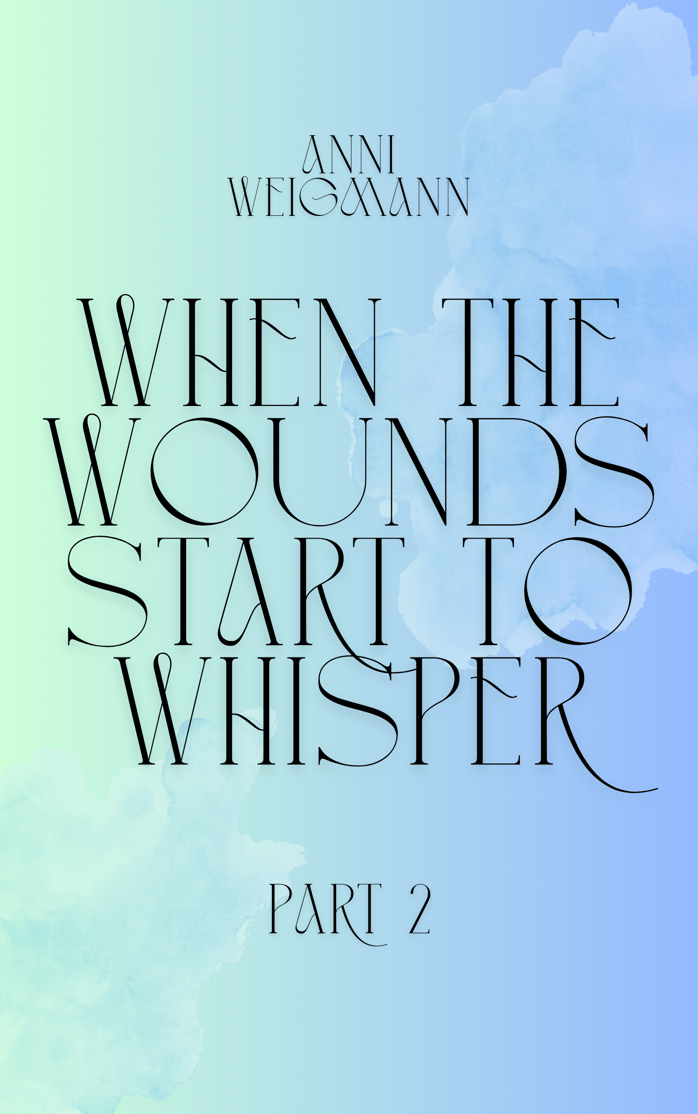 Blue Watercolor Personal Diary eBook Cover